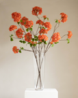 Large Hortensia tak 110 cm oranje