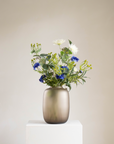 Boeket wild flower incl. vaas taupe