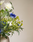 Boeket wild flower incl. vaas taupe