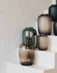 Bulb vaas mat grijs