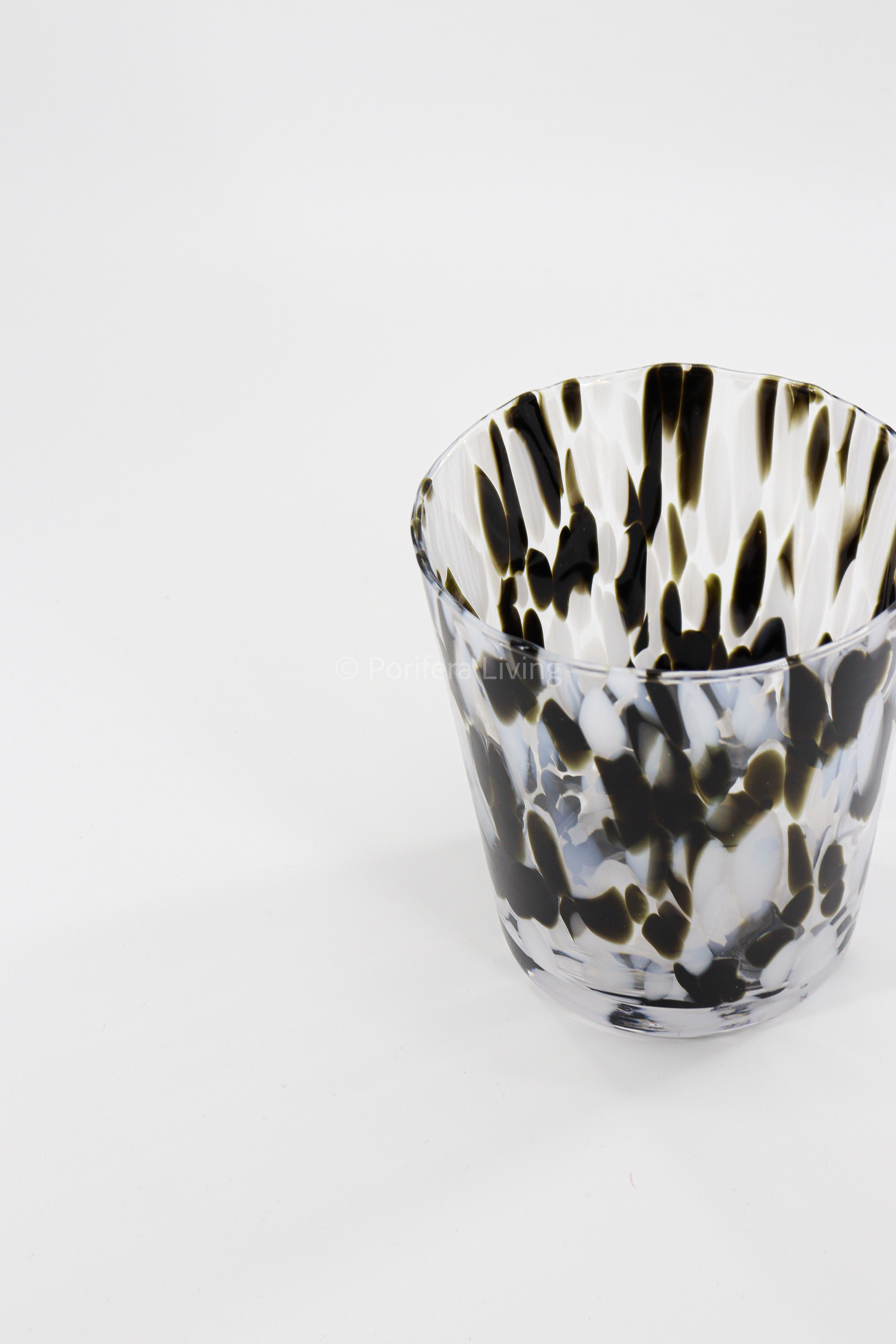 Windlicht zebra confetti