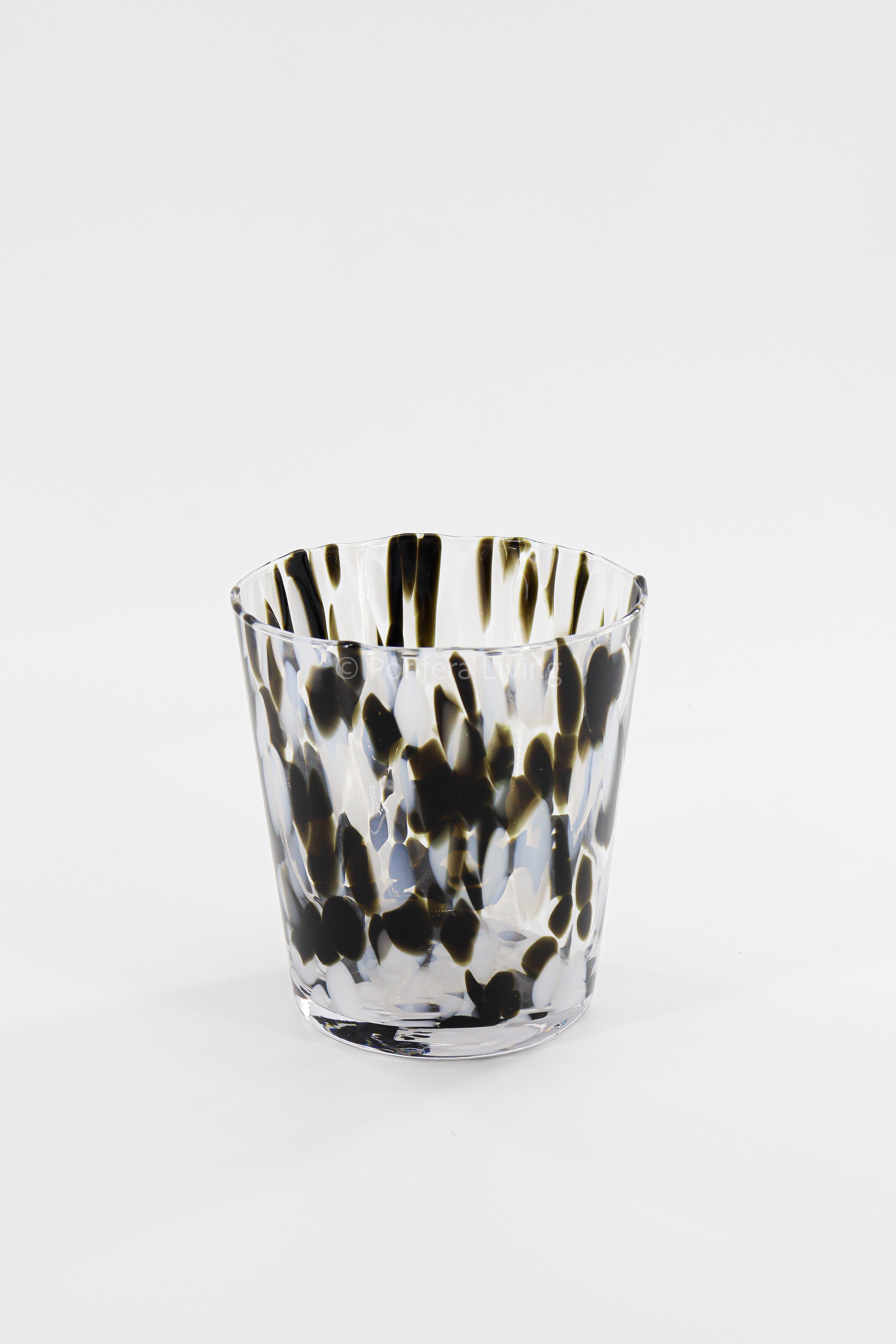 Windlicht zebra confetti