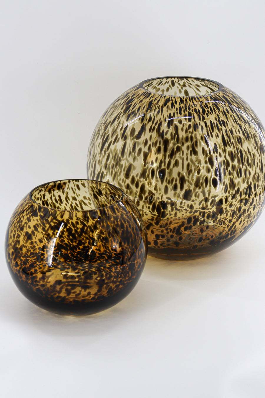 Leopard large zambezi brown vase