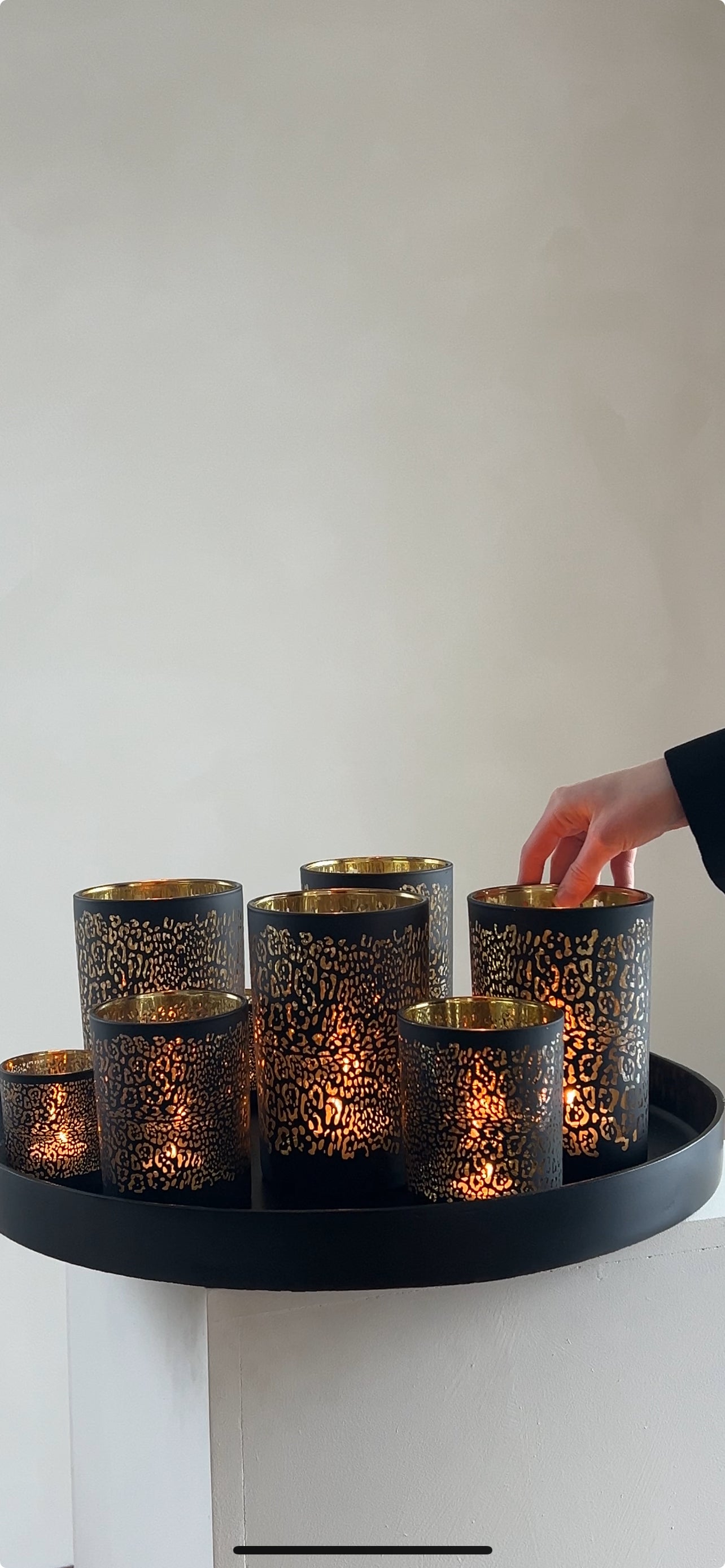 Set windlichten Cheetah