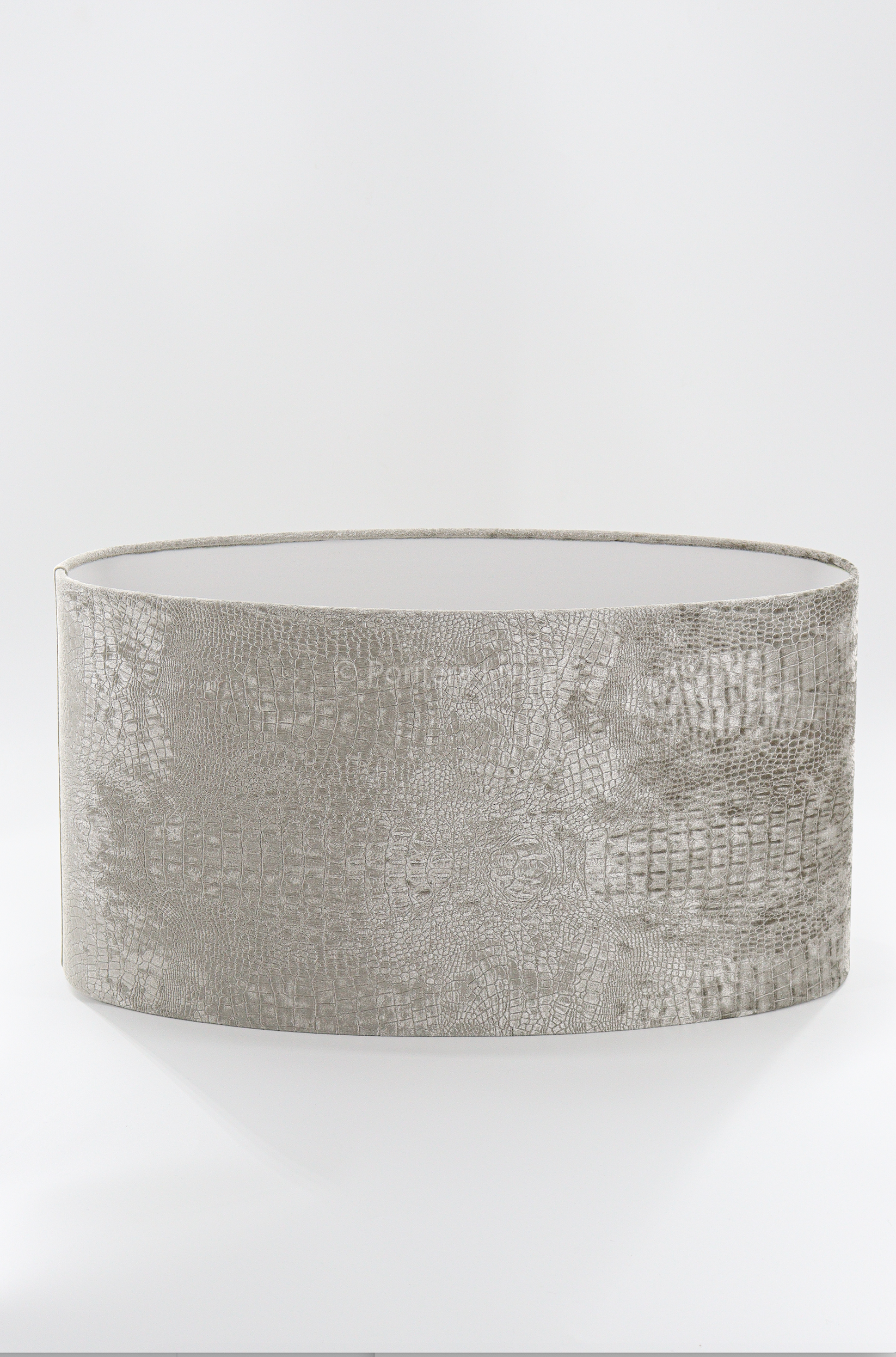 lampenkap velvet grey