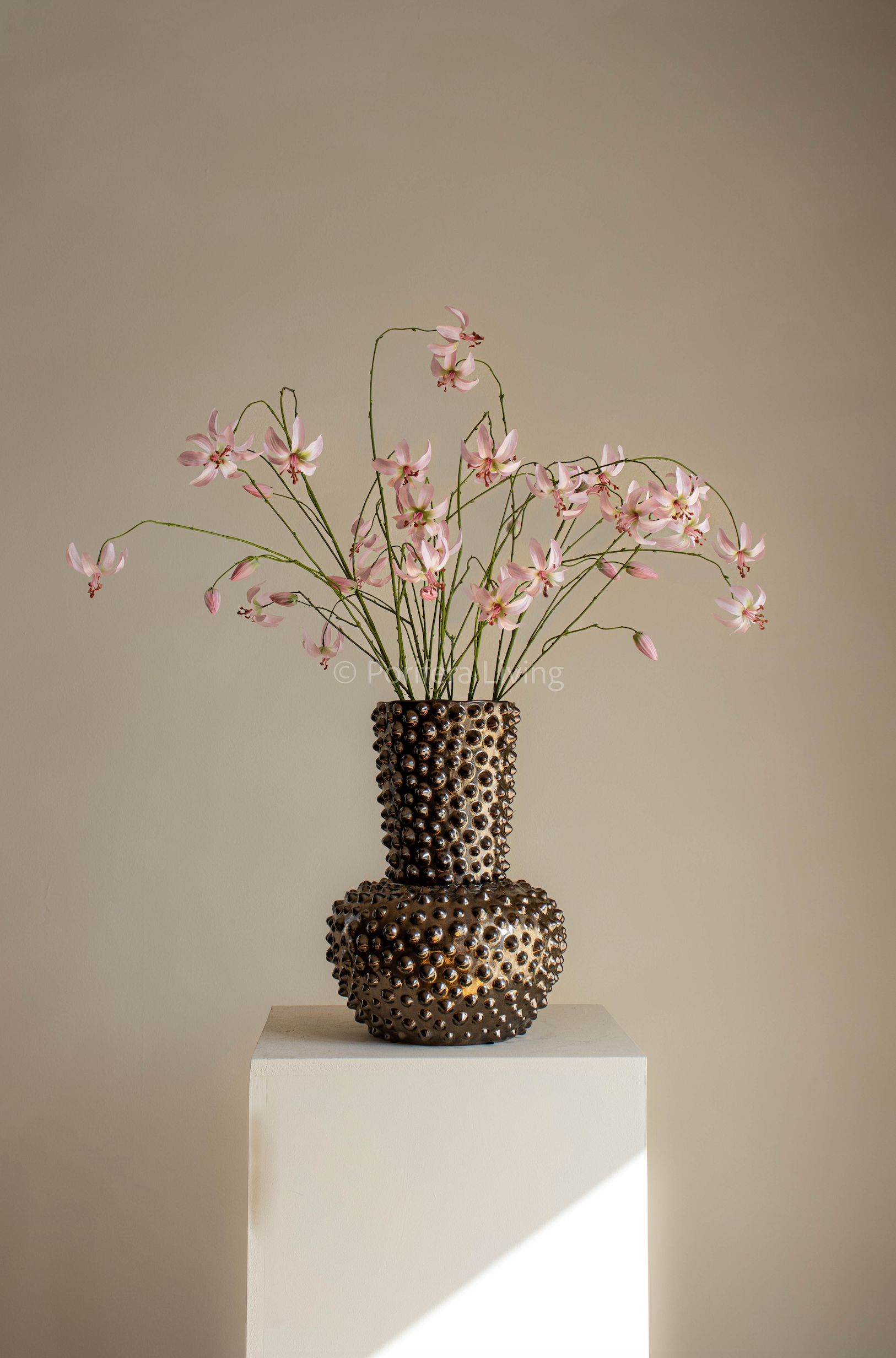 Blush pink incl. dots vaas