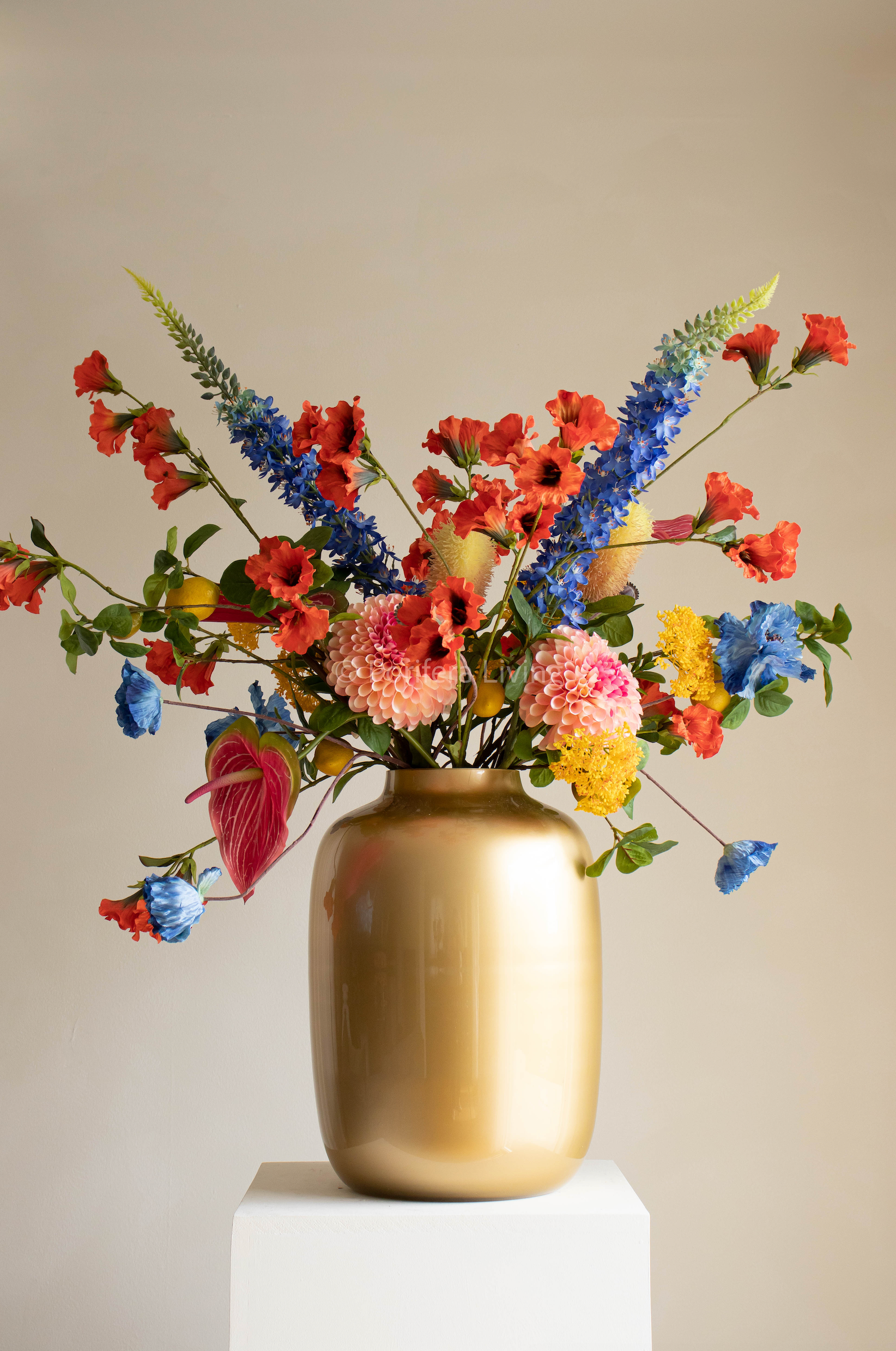 Flower Fountain boeket incl. vaas