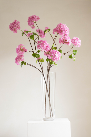 Large Hortensia tak 110 cm pink