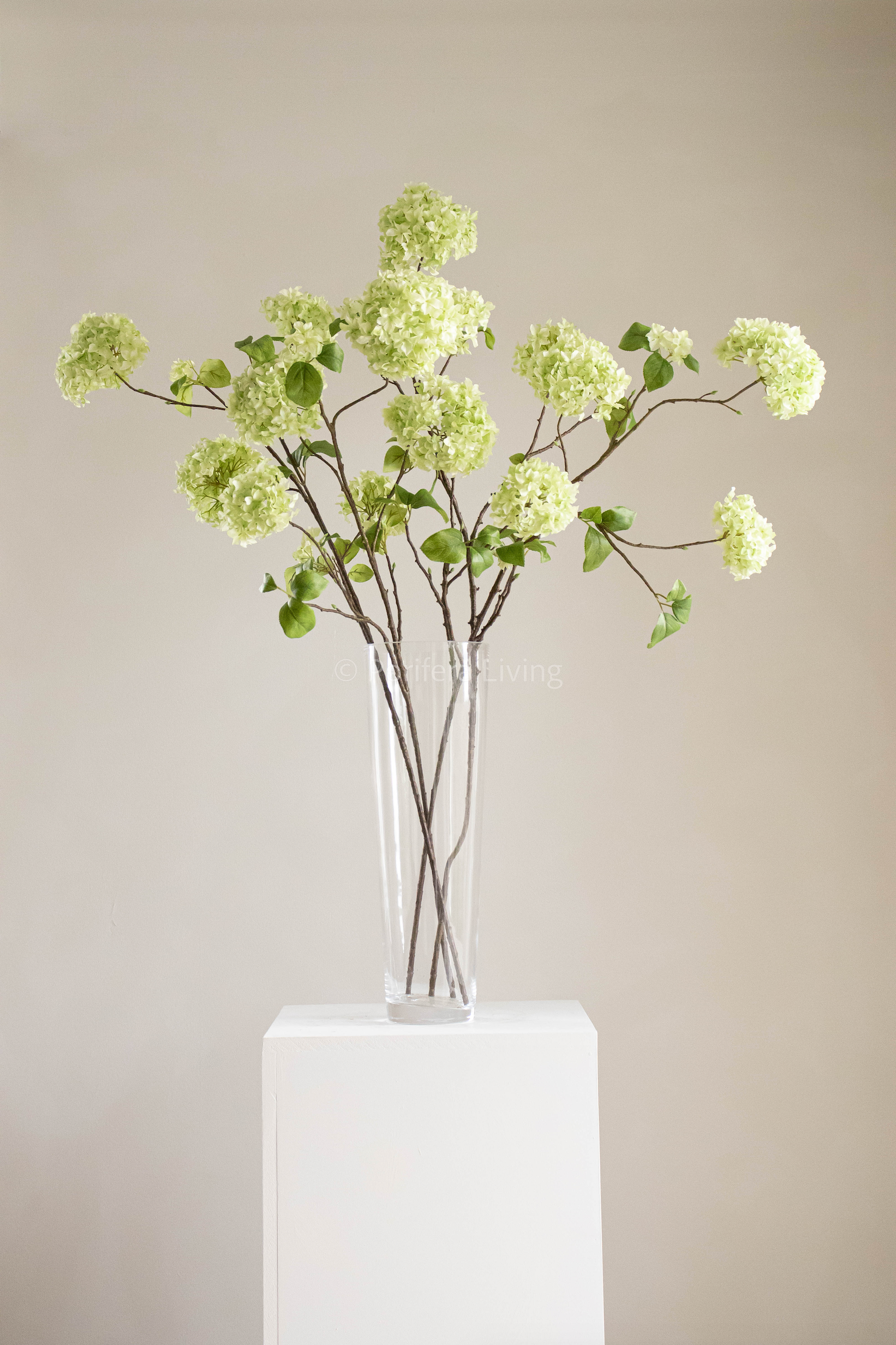 Large Hortensia tak 110 cm green