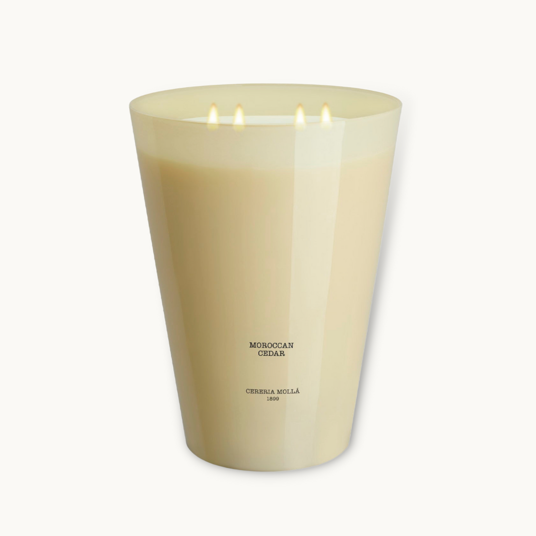 Geurkaars XXL 3,5kg Moroccan Cedar