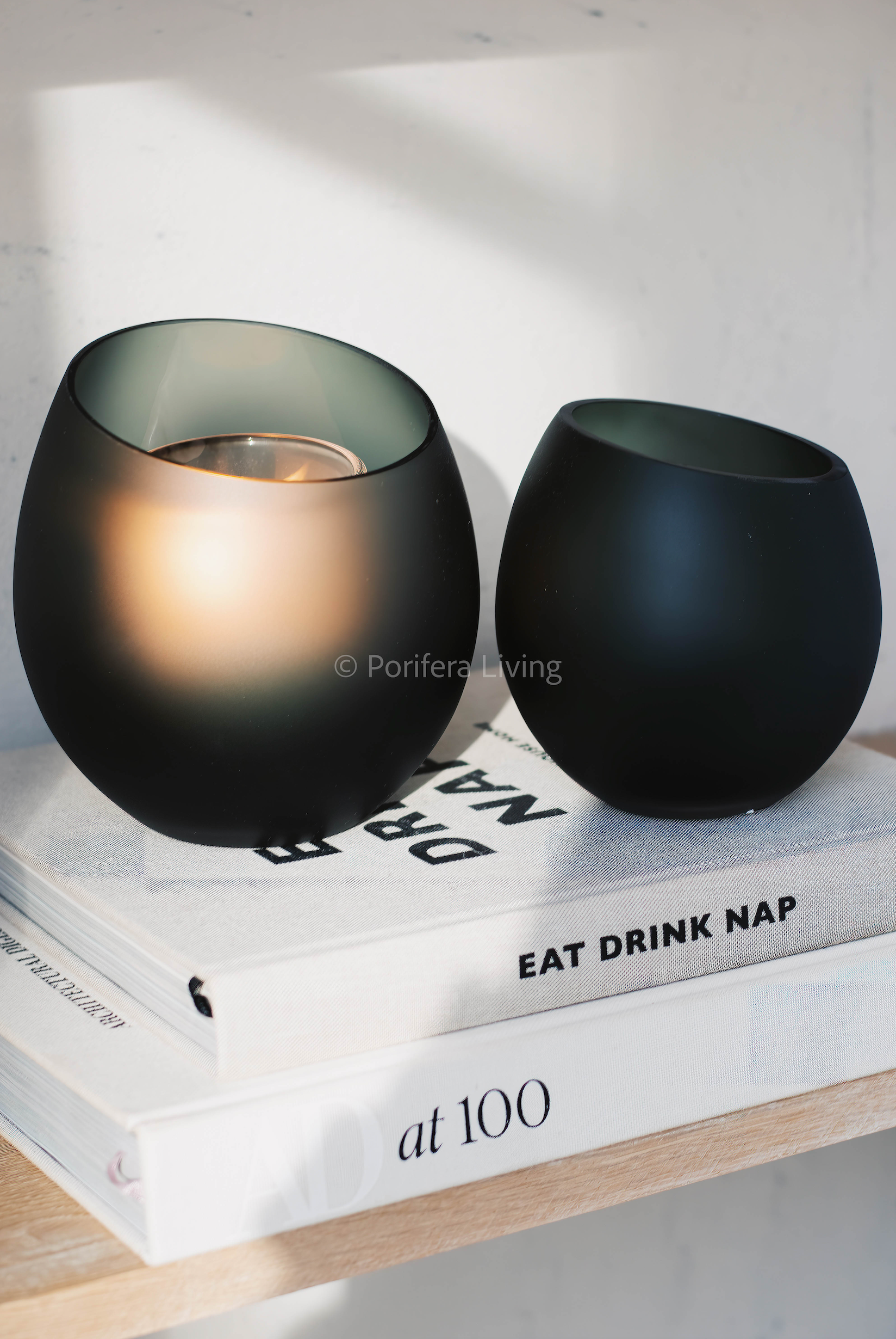 Windlicht Moho grijs